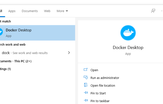 Docker Desktop windows11