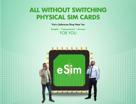 How to Activate Safaricom PLC  eSIM on Device